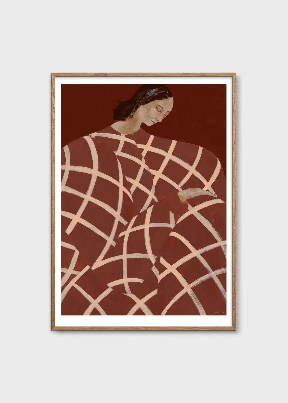 The Poster Club Waiting At Art Et Métiers Poster 30x40 beige