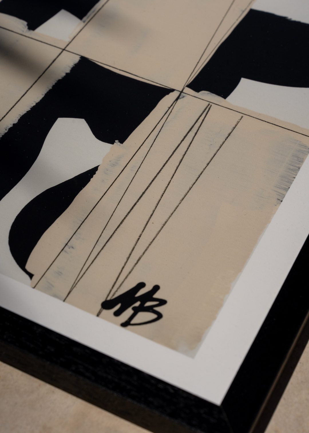 The Poster Club Art Prints Organized Poster A4 beige