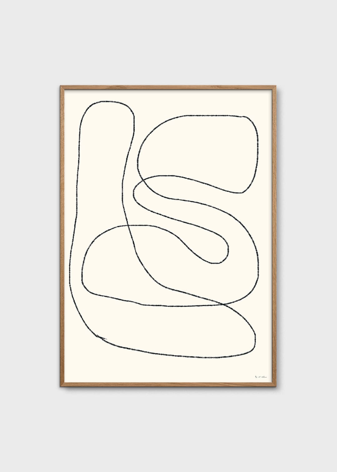The Poster Club Wall Objects Object 01 Poster 30x40 cm beige