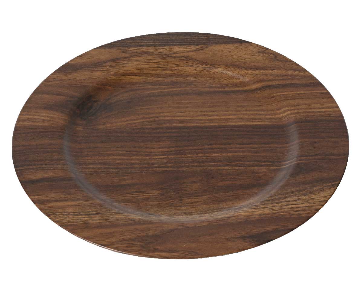 LS-LebenStil Sylt Platzteller Kerzenteller Braun Rund 33cm