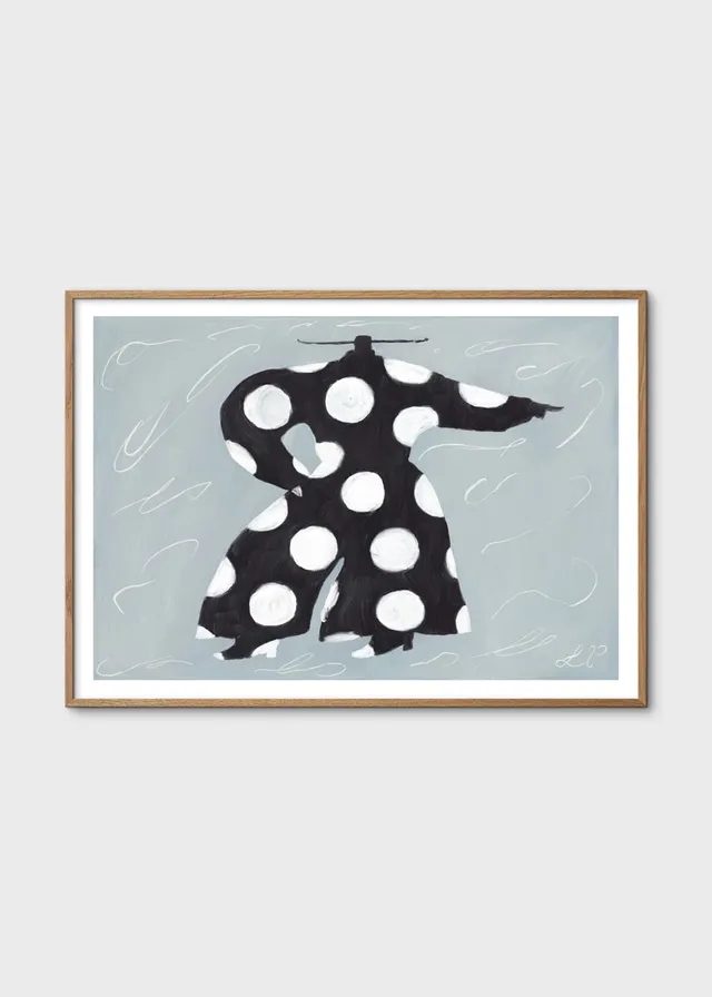 The Poster Club Art Prints Sam on the Road Poster A4 beige
