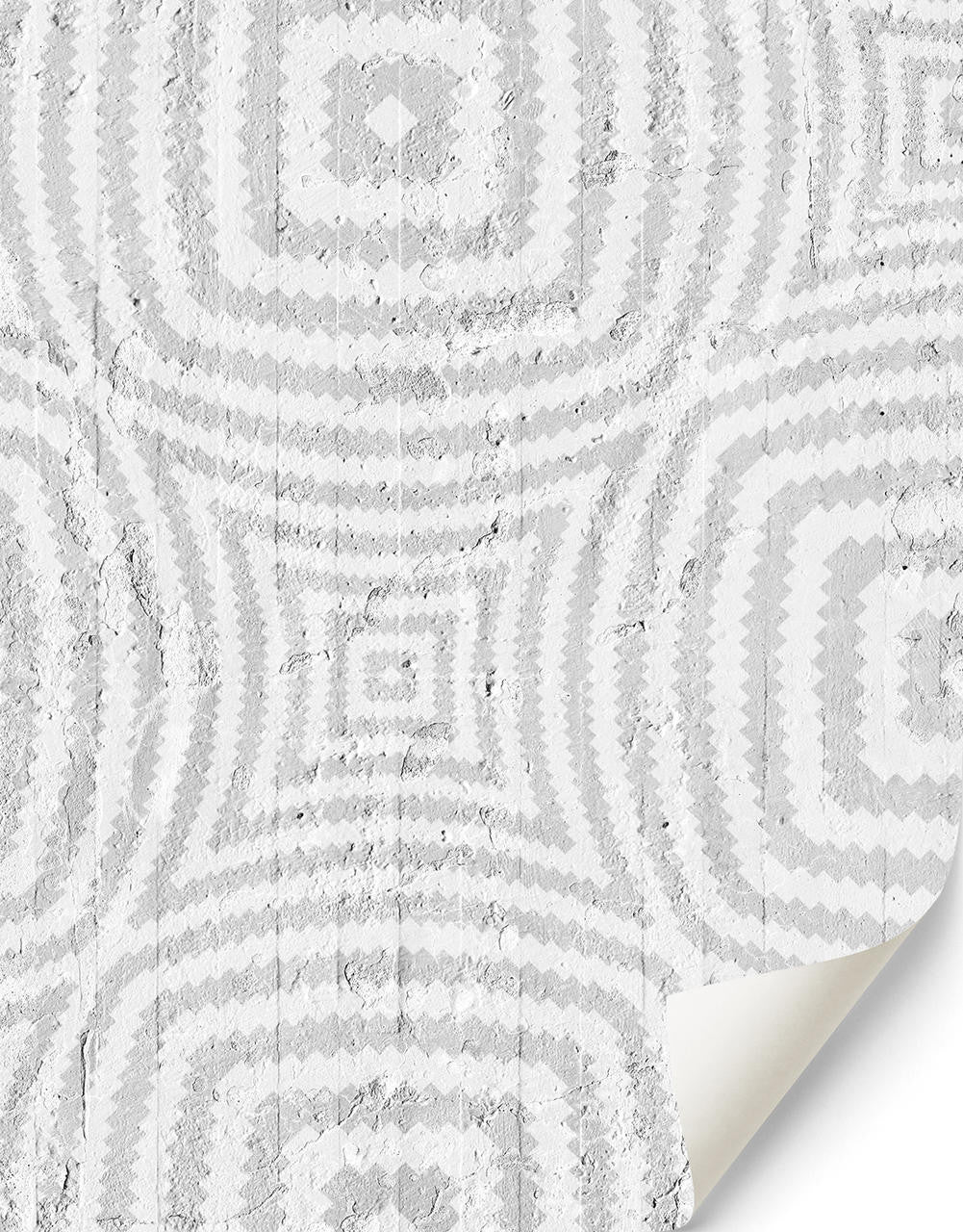 Mineheart Geometric Circles Tapete Schwarz Weiß 52cm x 10m