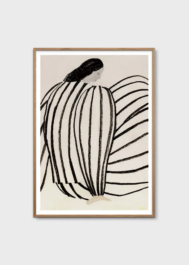 The Poster Club You Poster A4 figurativ beige-schwarz