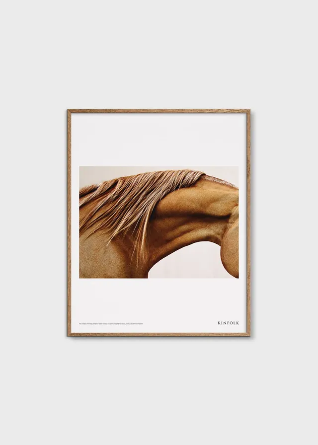 The Poster Club Art Prints Muscle Memory Poster 40x50 cm Pferd