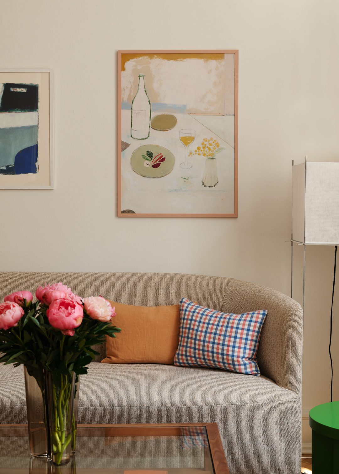The Poster Club Art Prints Fleurs Jaunes Poster 30x40 cm beige