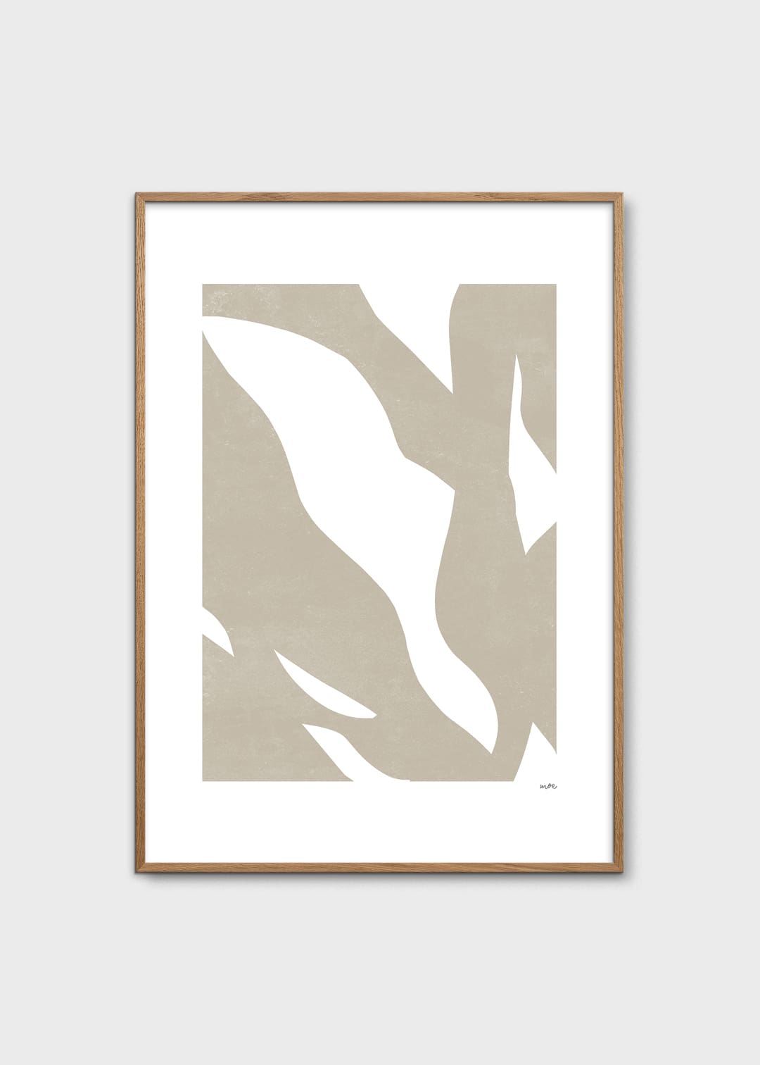 The Poster Club Fragments Poster 30x40 cm beige abstrakt