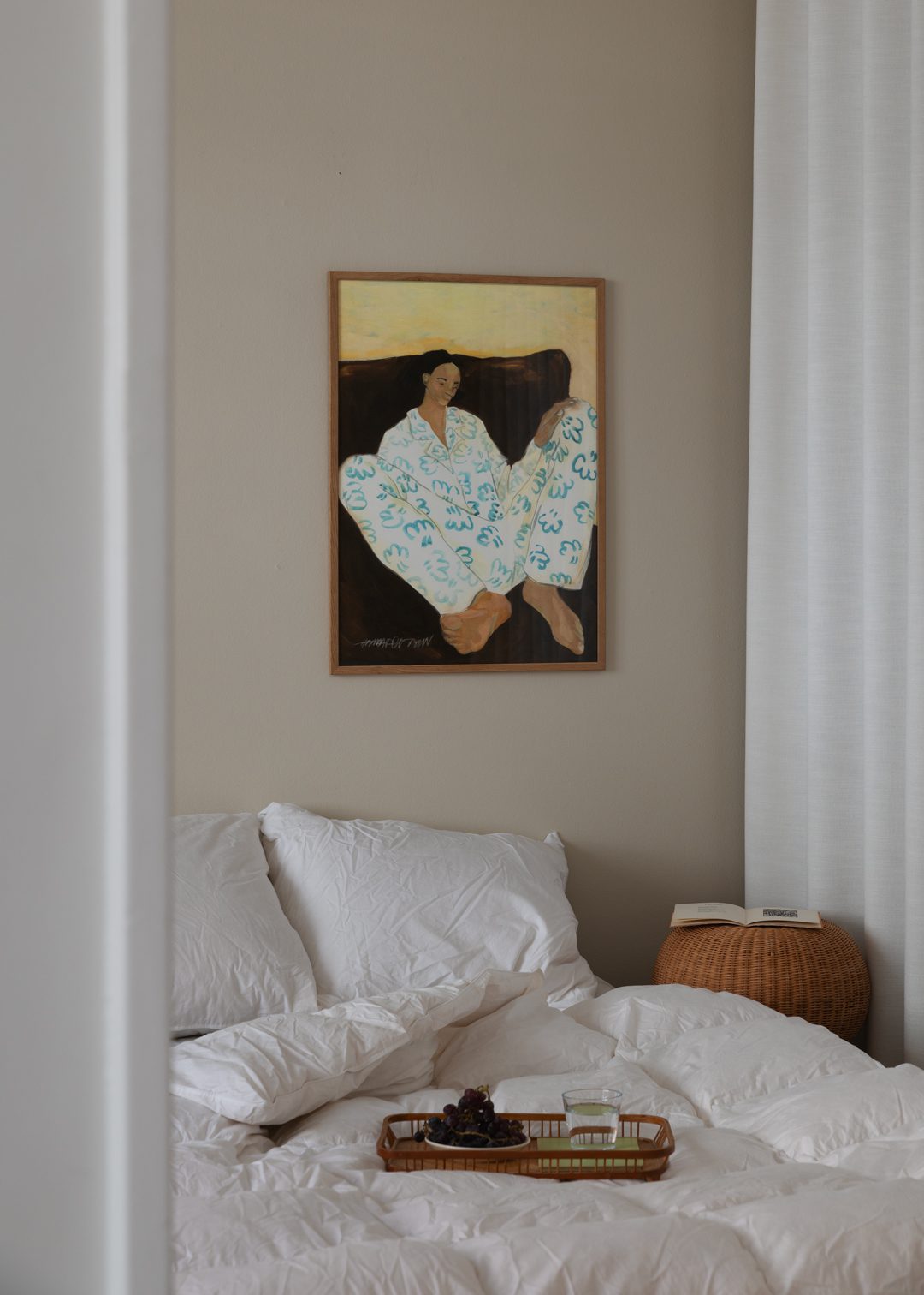 The Poster Club Art Prints Making Time Poster 30x40 cm blau