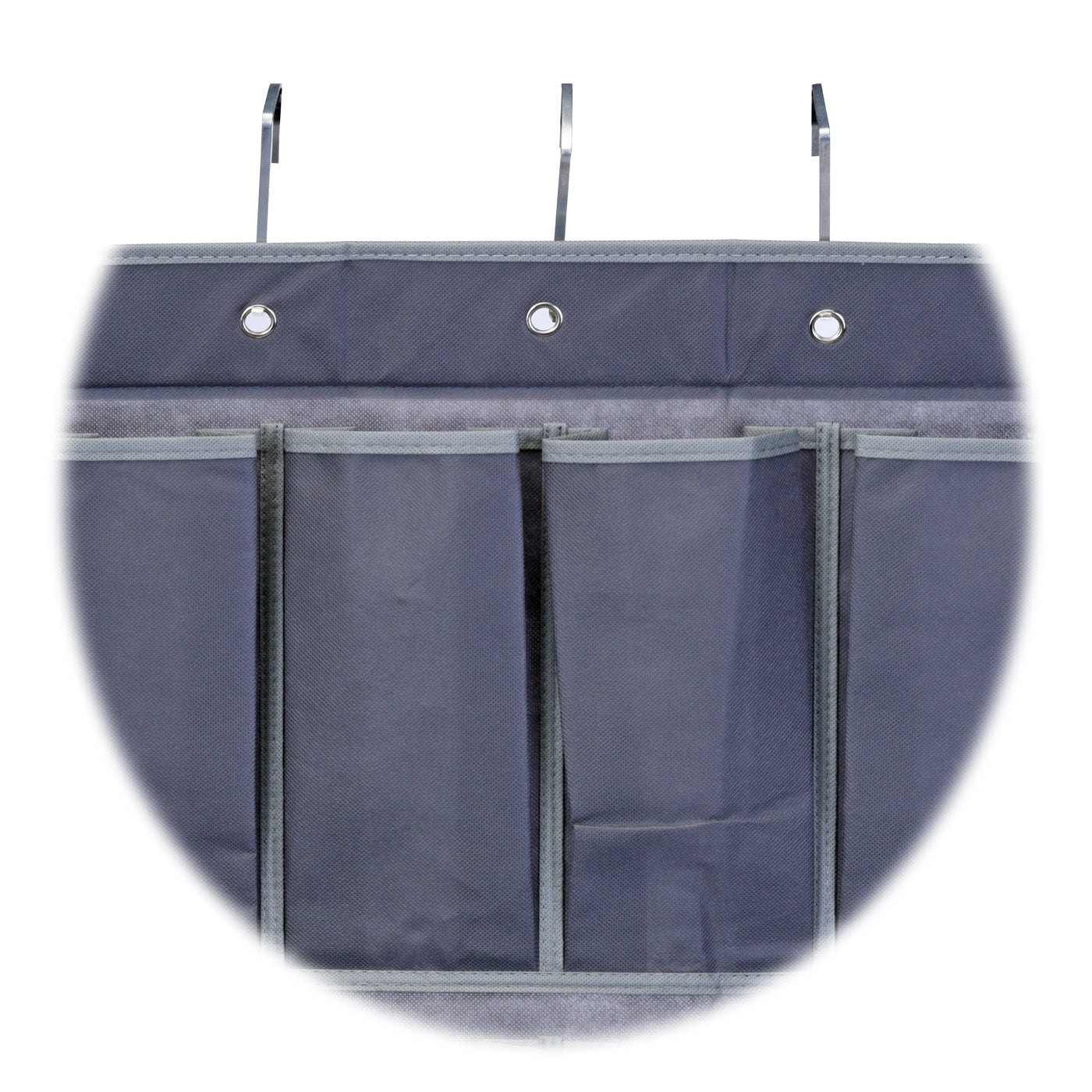 LS-LebenStil Hänge-Organizer XL grau 16 Fächer 45x110 cm faltbar