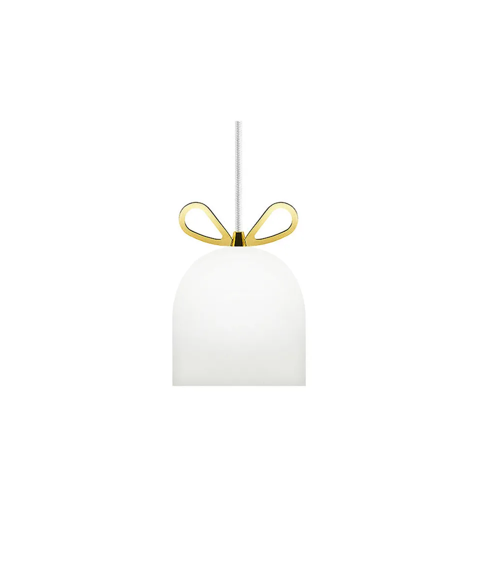 Mineheart Lighting Small Wing Pendelleuchte Glas Messing E27