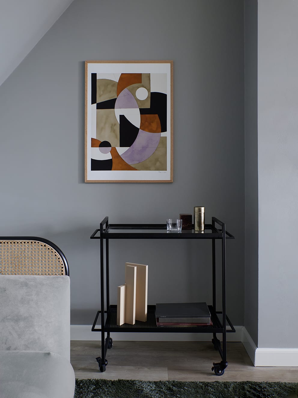 The Poster Club Composition 02 Kunstdruck 50x70 cm beige