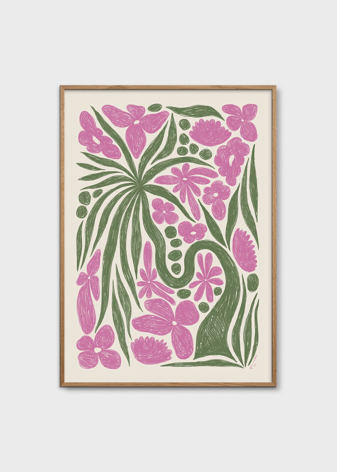 The Poster Club Art Prints Wonder Poster A4 Botanik