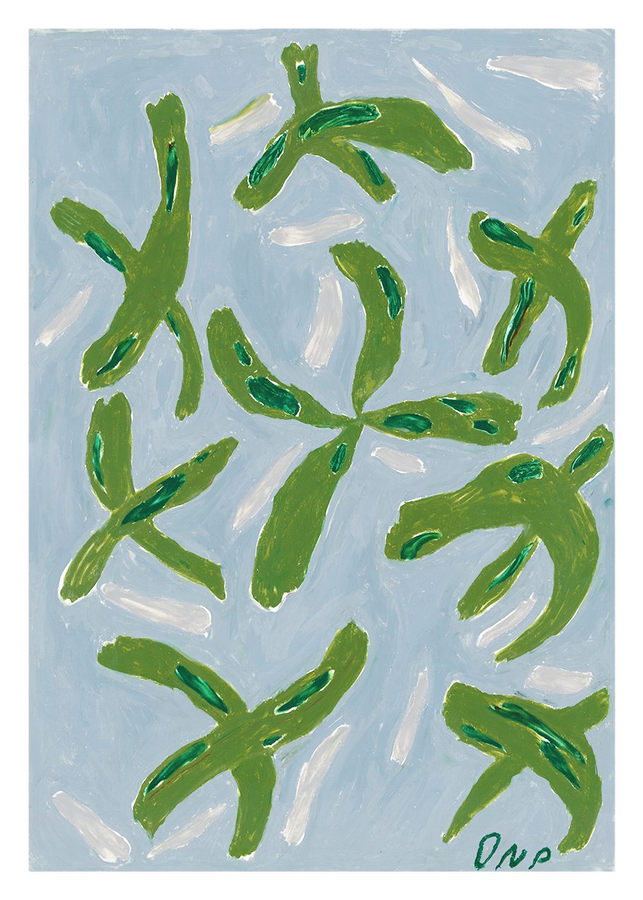 The Poster Club Art Prints Green Mill Poster 30x40 cm Blau Grün