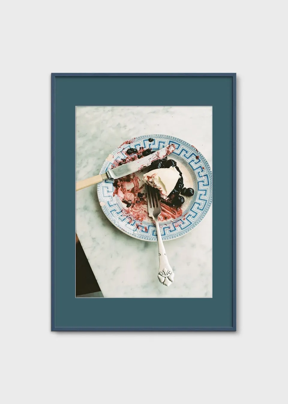 The Poster Club Weekend Pancakes Poster 30x40 cm blau
