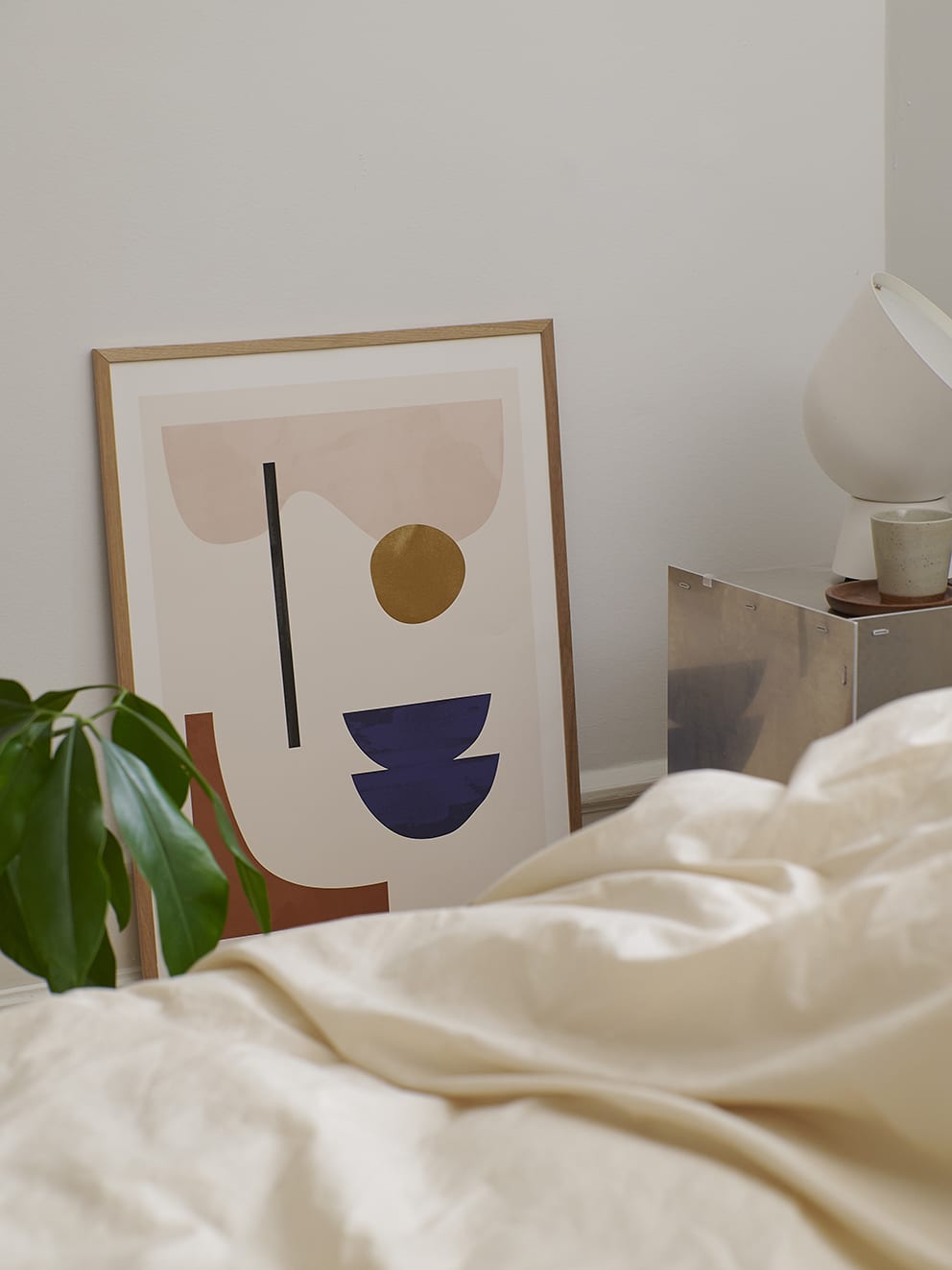 The Poster Club Shapescape 08 Kunstdruck 30x40 cm beige