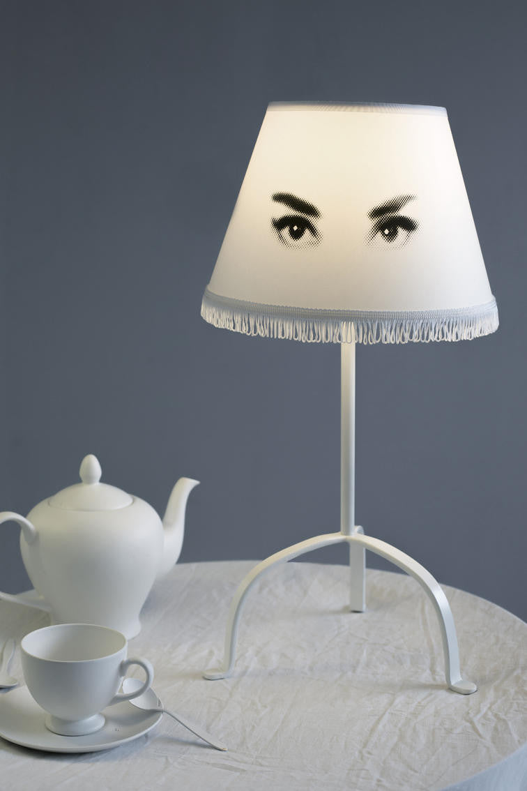 Mineheart Lighting Eye Doll Tischlampe Audrey Weiß 52cm