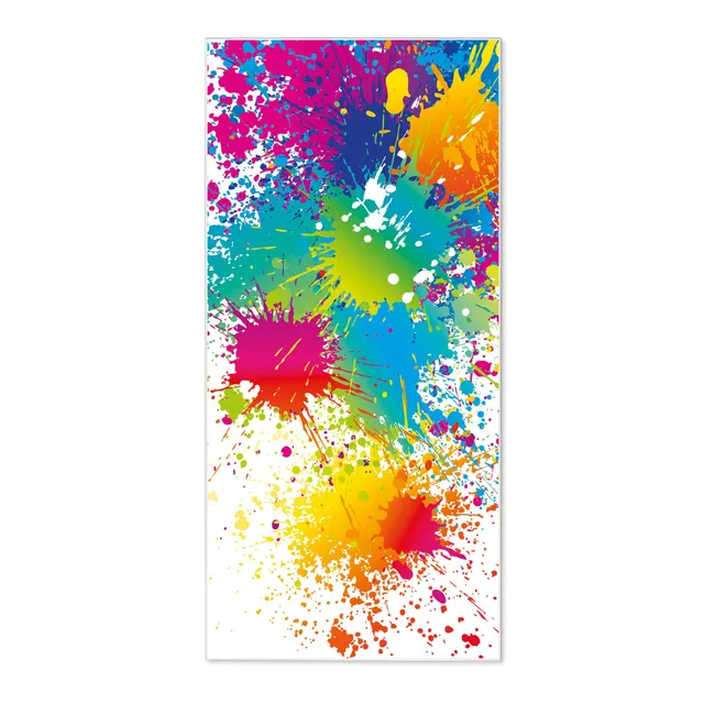 Banjado Magnettafel Farbspritzer Magnetboard 37x78 cm