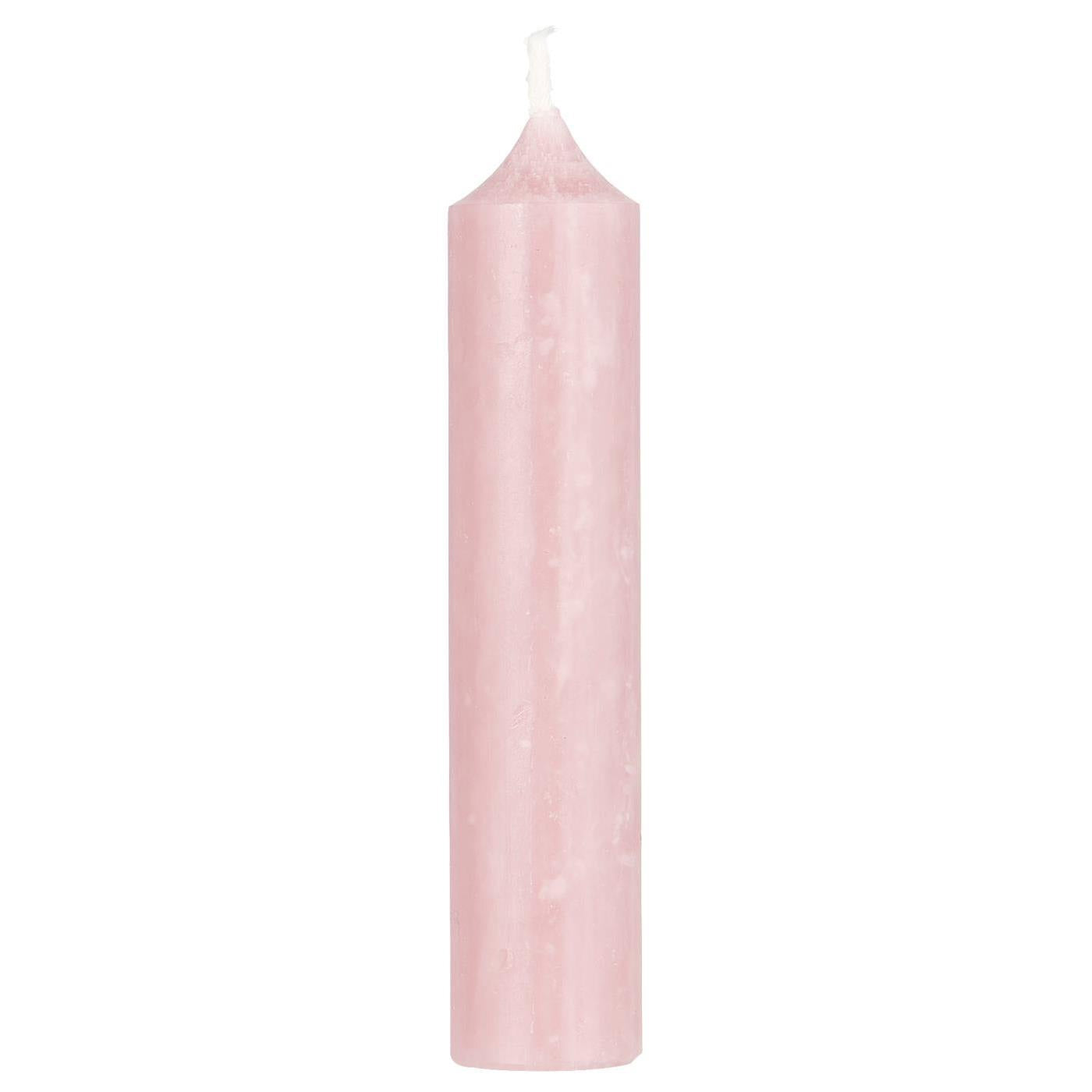 LS-LebenStil Ribe Stabkerzen 6er Set Hellrosa 11cm