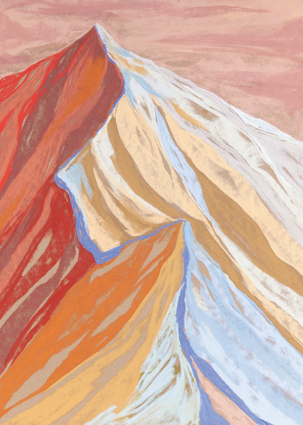 The Poster Club Art Prints Cuillin Ridge VII Leinwandbild 30x40 bunt