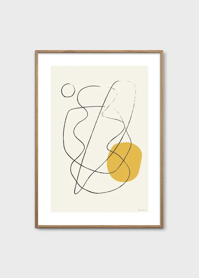 The Poster Club Art Prints NG 03 Poster 30x40 cm beige
