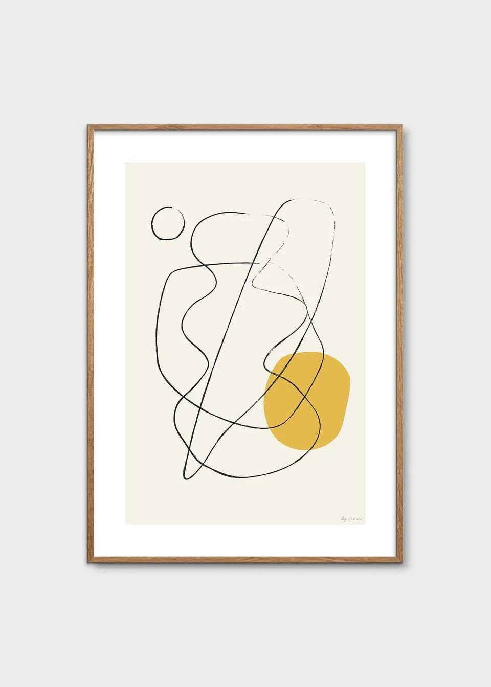 The Poster Club Art Prints NG 03 Poster 30x40 cm beige