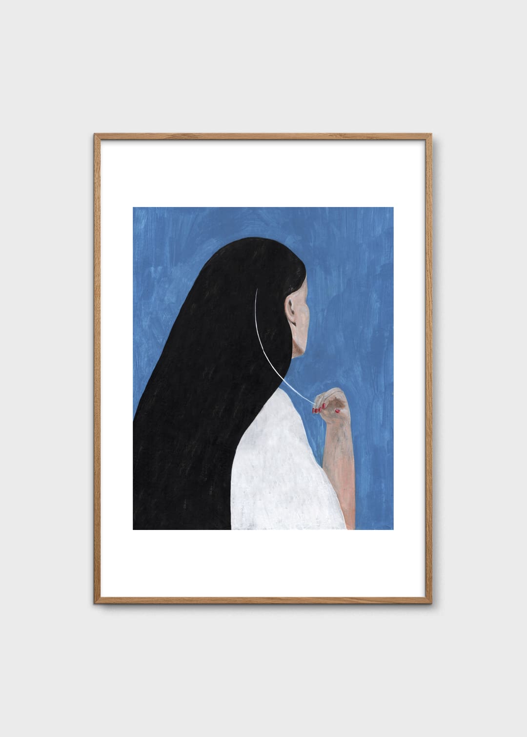 The Poster Club Beautiful Problem Poster 30x40 cm schwarz-blau