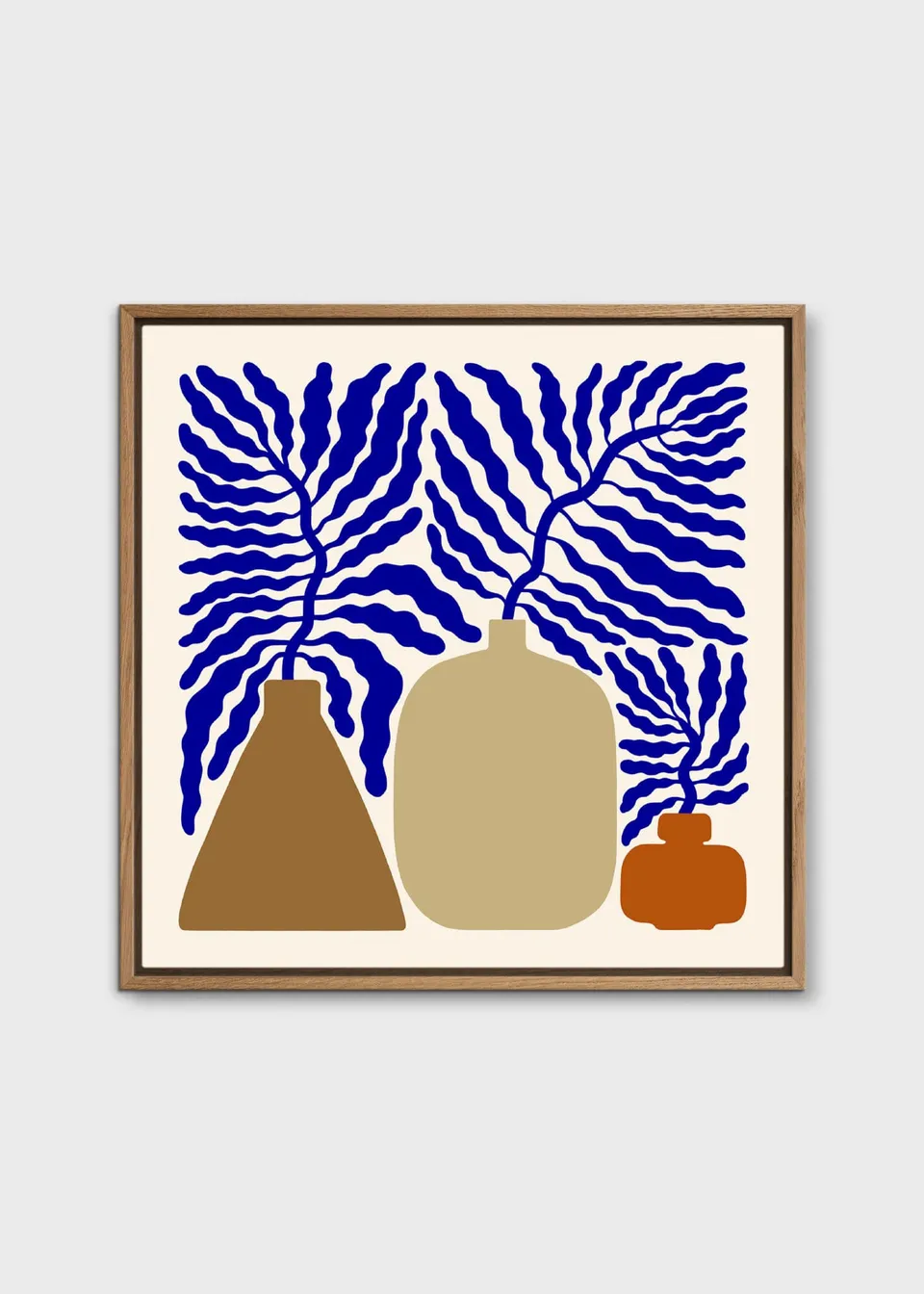 The Poster Club Art Prints Put Me in a Vase Leinwandbild 50x50 cm beige