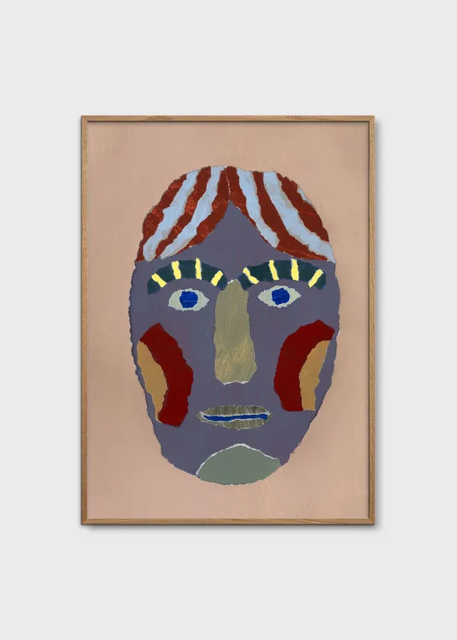 The Poster Club Art Prints Ray Brow Portrait Poster 30x40 cm braun