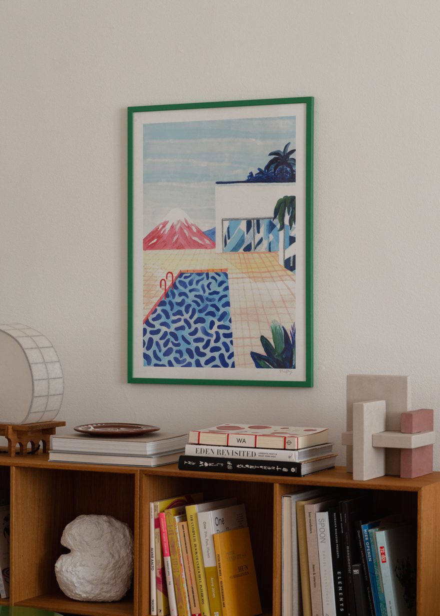 The Poster Club Art Prints Japan Poster 30x40 cm Pastell