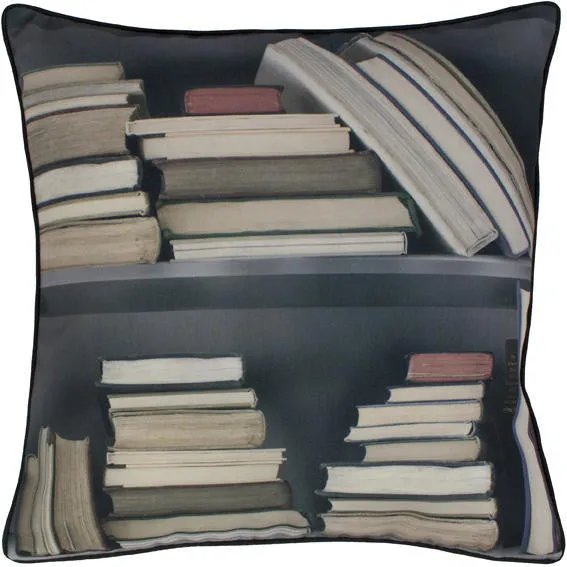 Mineheart Cushions Vintage Bookshelf Kissen 45x45 cm