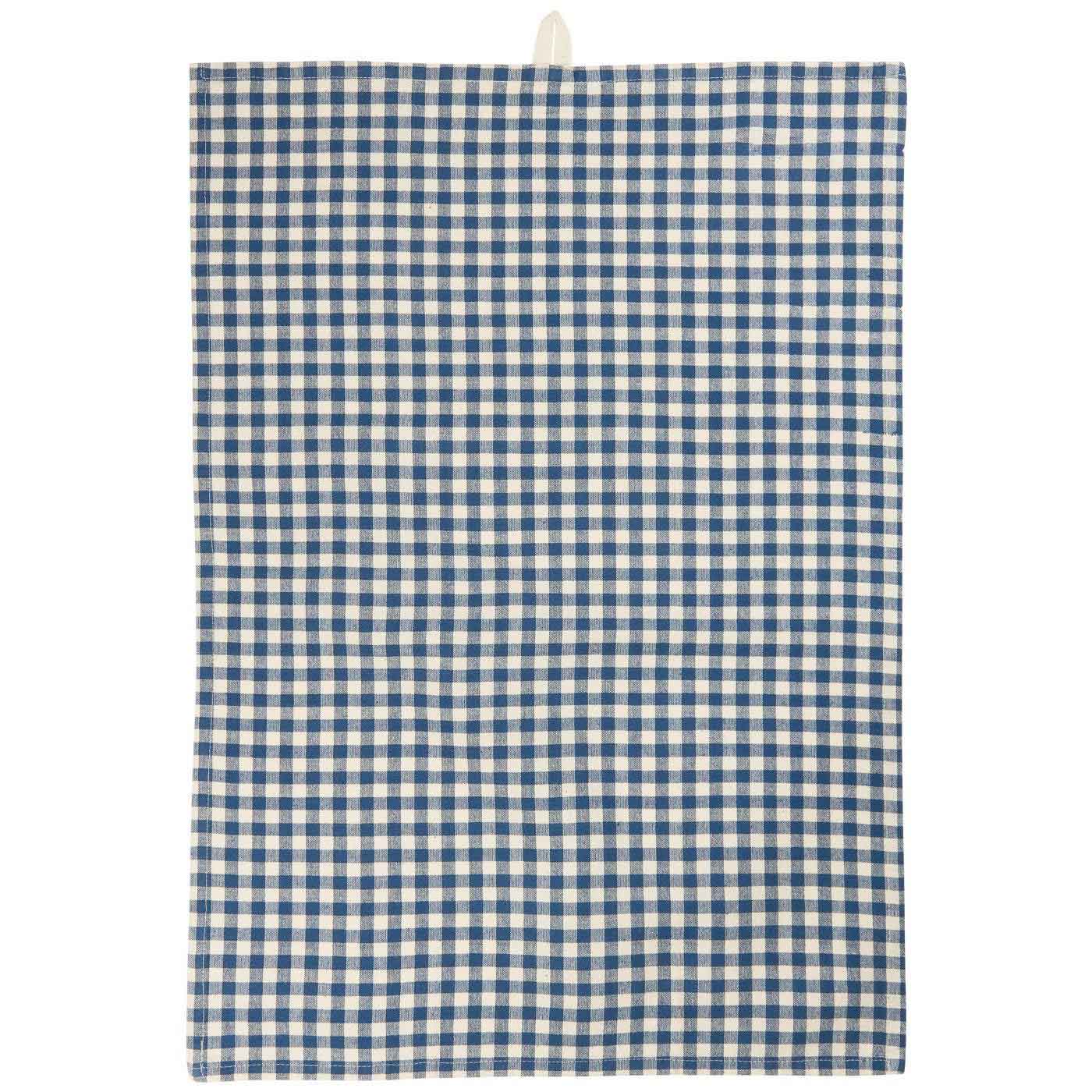 LS-LebenStil Küche Geschirrtuch Baumwolle Blau 50x70cm