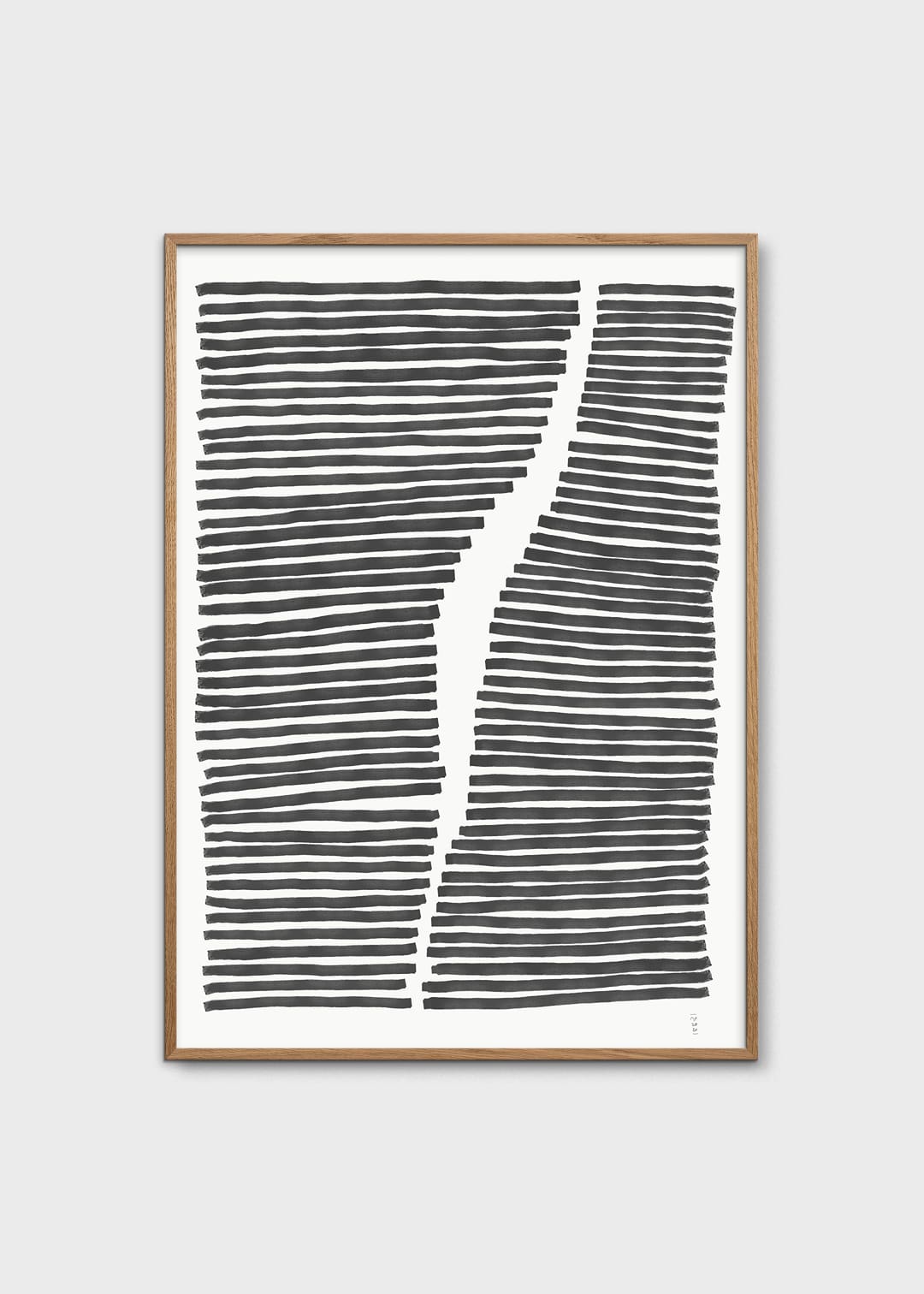 The Poster Club Pastoral Poster 50x70 cm schwarz abstrakt