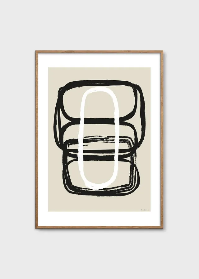 The Poster Club Art Prints Cimber Poster 30x40 cm beige