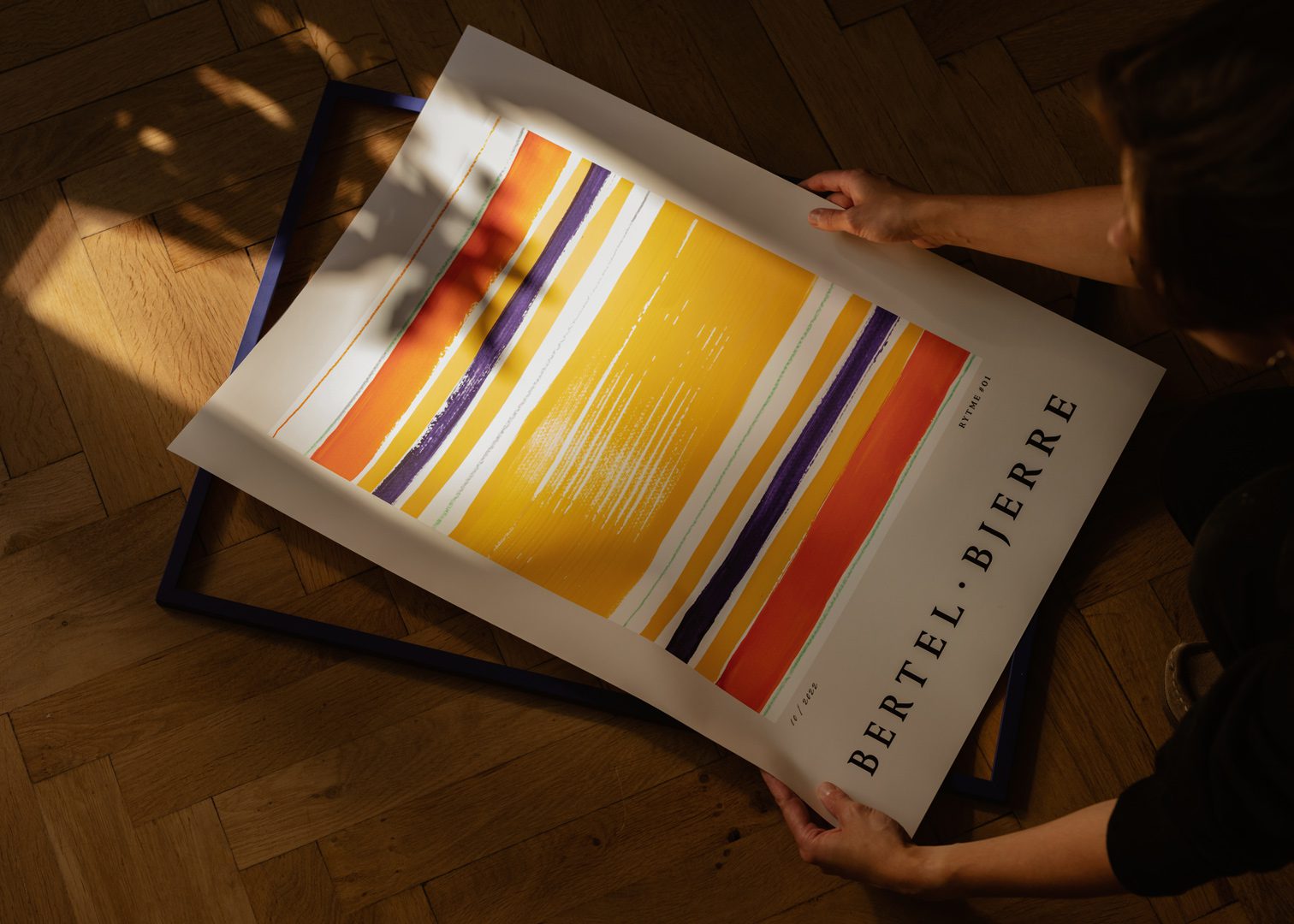 The Poster Club Rytme 01 Poster 50x70 cm bunt