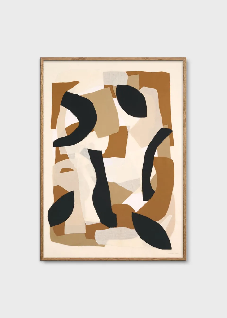 The Poster Club Fragments No. 87 Poster 30x40 cm Beige
