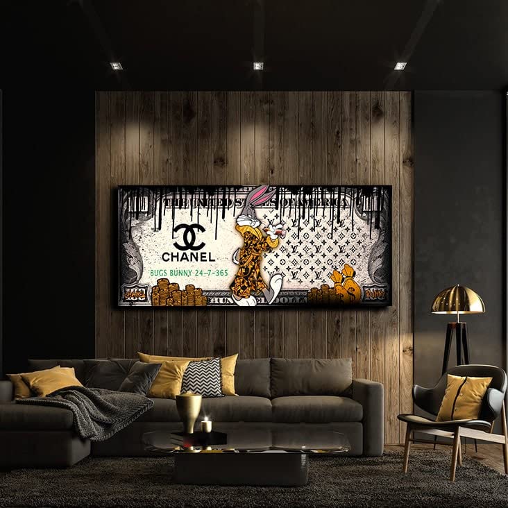 Hustling Sharks Wandbilder Luxury #2 Leinwandbild 140x70