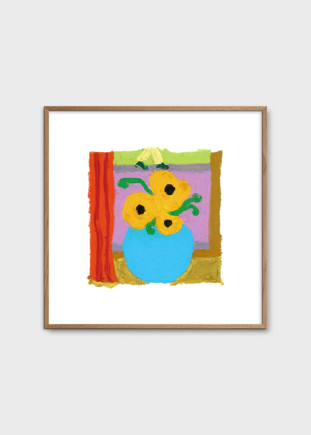 The Poster Club Art Prints Vase in the Window Poster 50x50