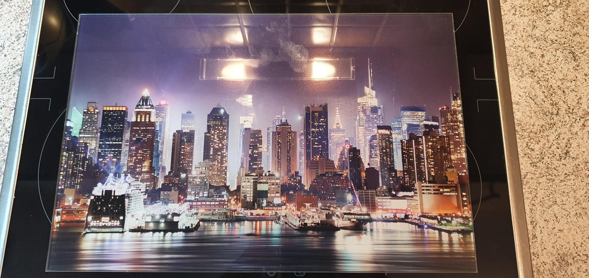 Banjado Magnettafel New York Taxi Magnetboard 120x80 Stadt
