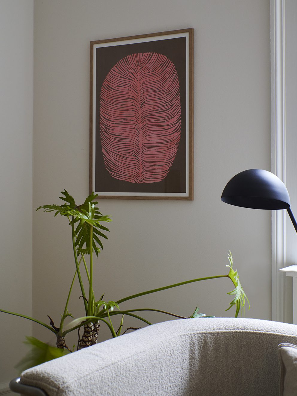 The Poster Club Art Prints Pink Lagoon Poster A4 rosa