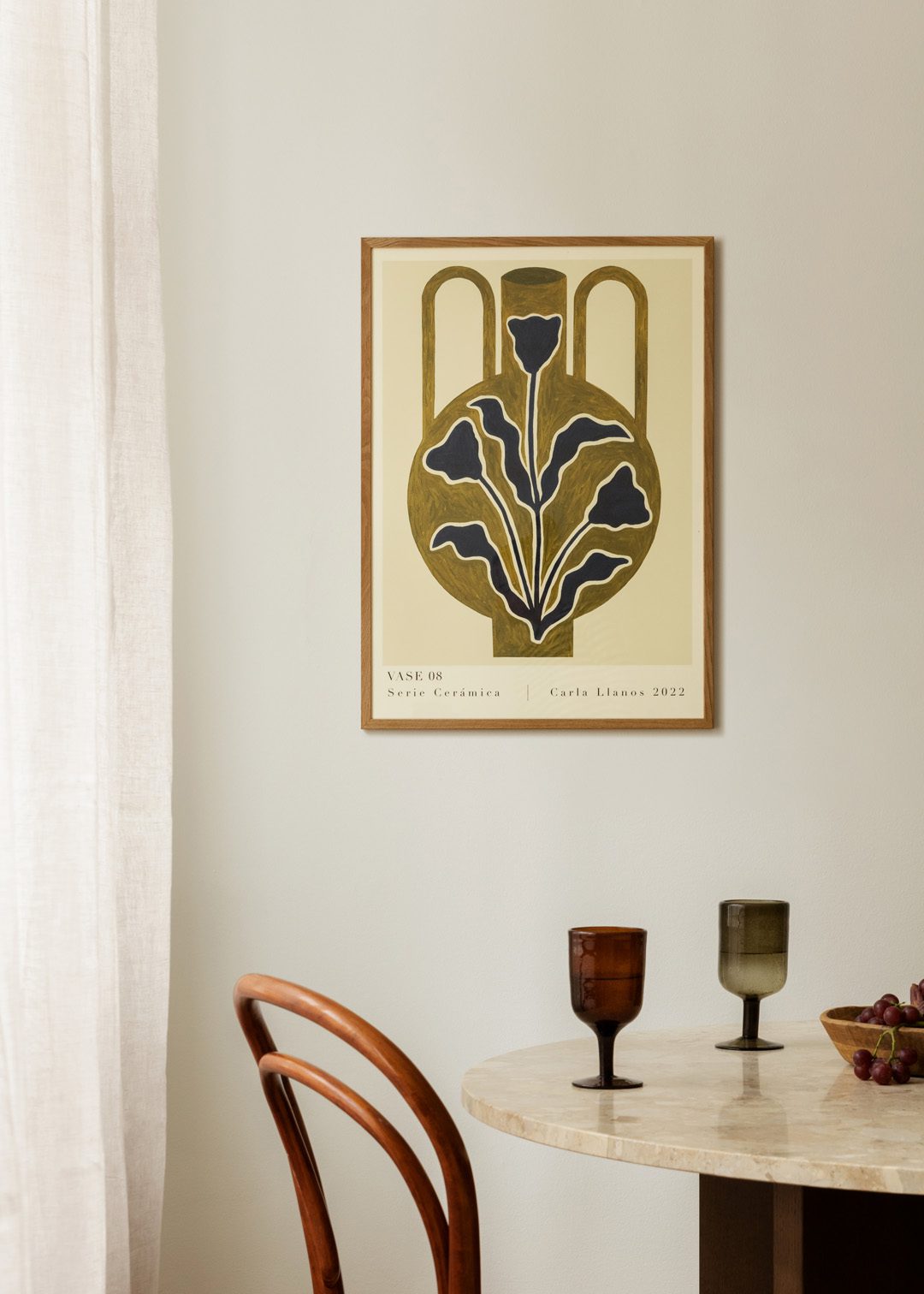 The Poster Club Art Prints Vase 08 Poster 30x40 cm Vase