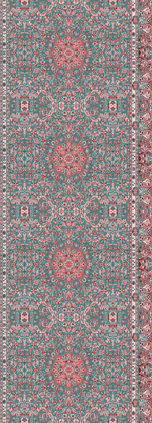 Mineheart Persian Seledine Tapete Rolle Seledine-Grün