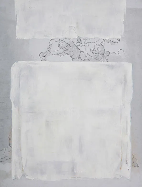 Mineheart Little Angels Original 85 x 114 cm Engel