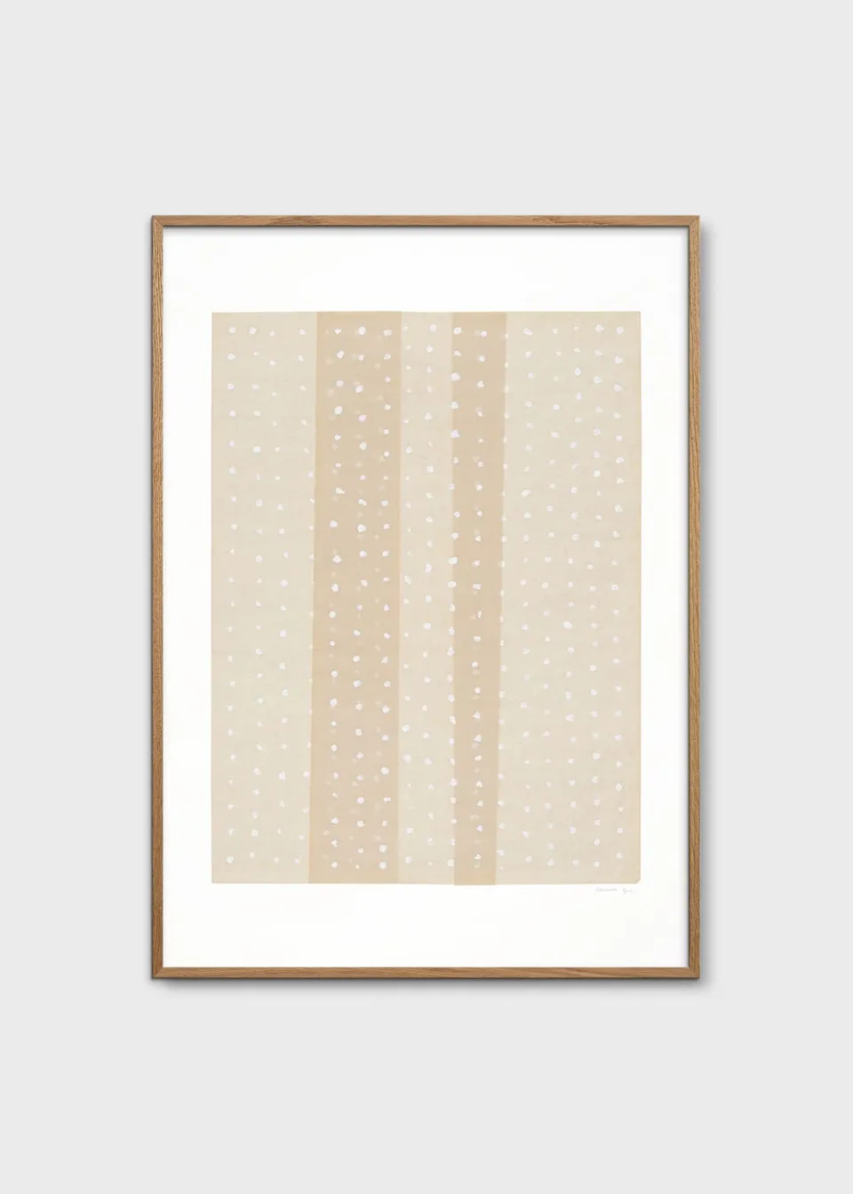 The Poster Club Dotted No. 139 Poster 30x40 cm beige
