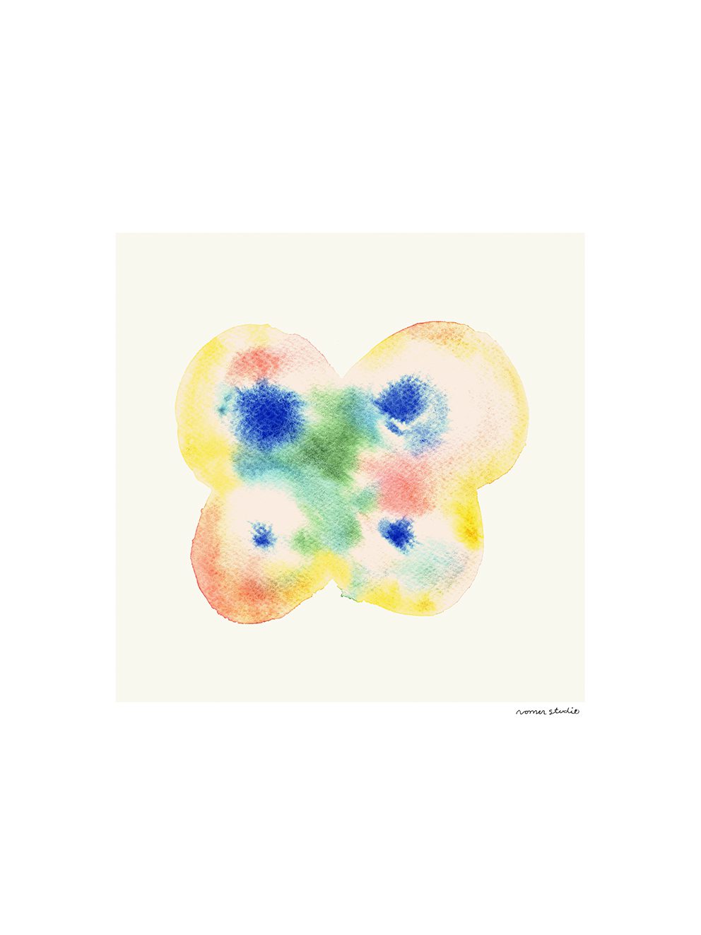 The Poster Club Art Prints Papillon No. 2 Poster 30x40 cm