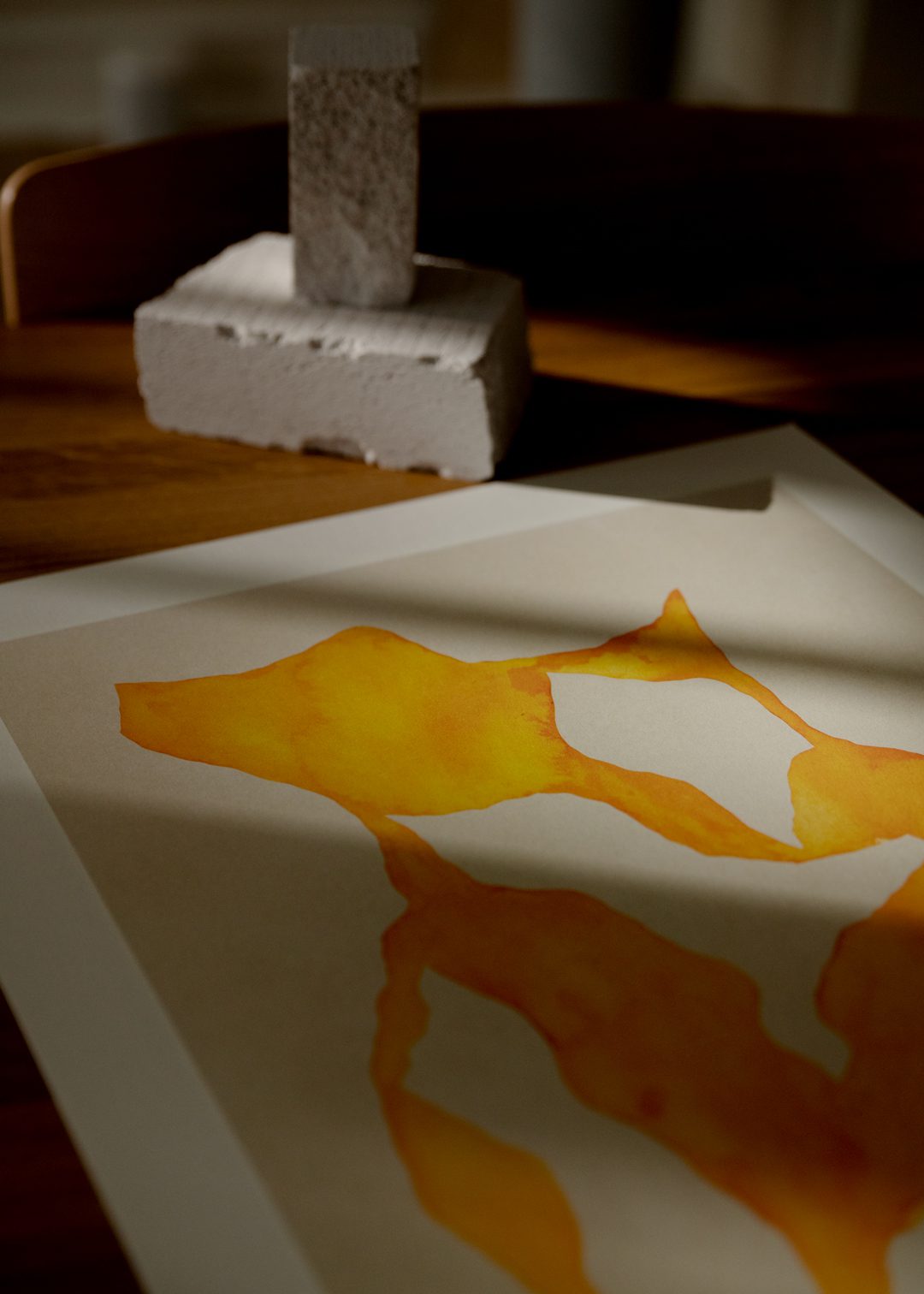 The Poster Club Shadow No.14 Poster 30x40 cm beige