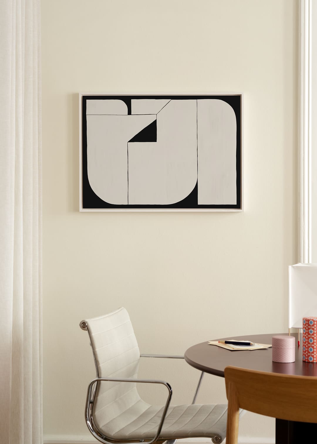The Poster Club Art Prints 8AM Poster 30x40 cm beige