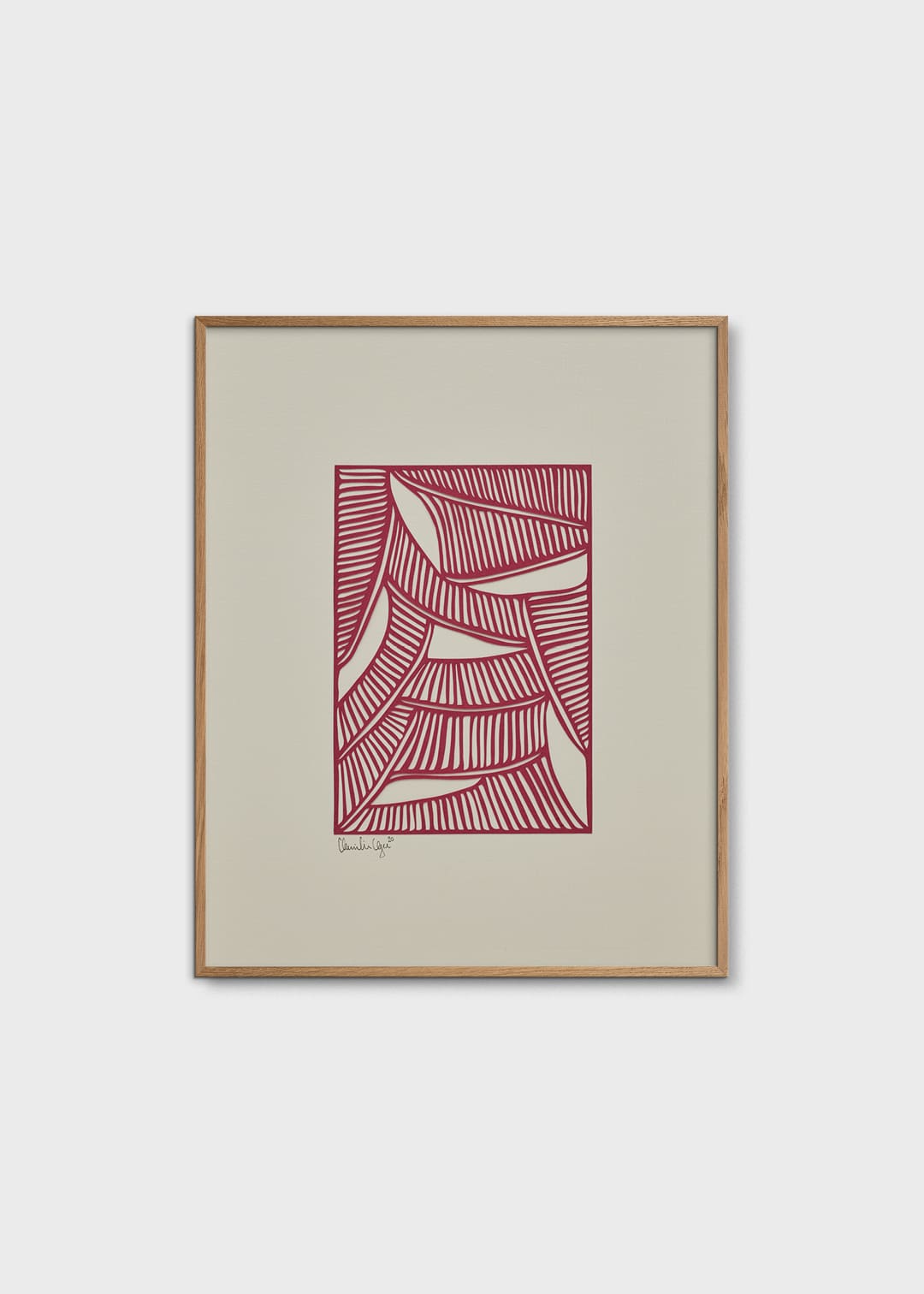 The Poster Club Clow No. 1 Poster 40x50 cm Rosa