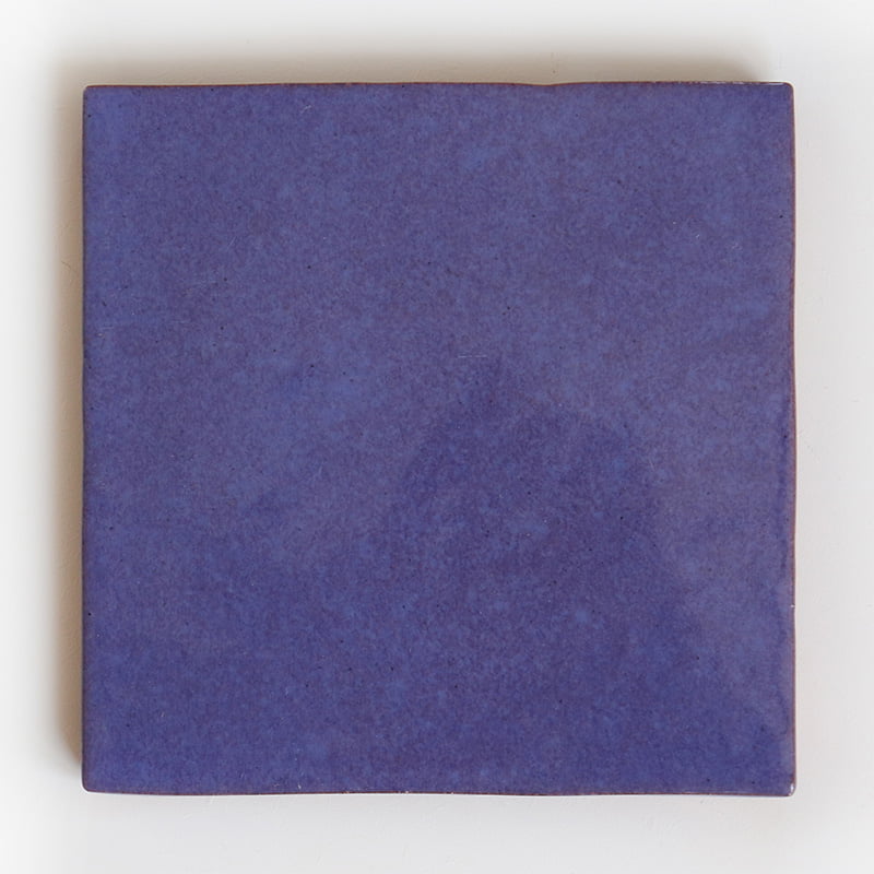 Storytiles Plain tiles Zellige Purple Fliese Sample 10x10 cm Lila