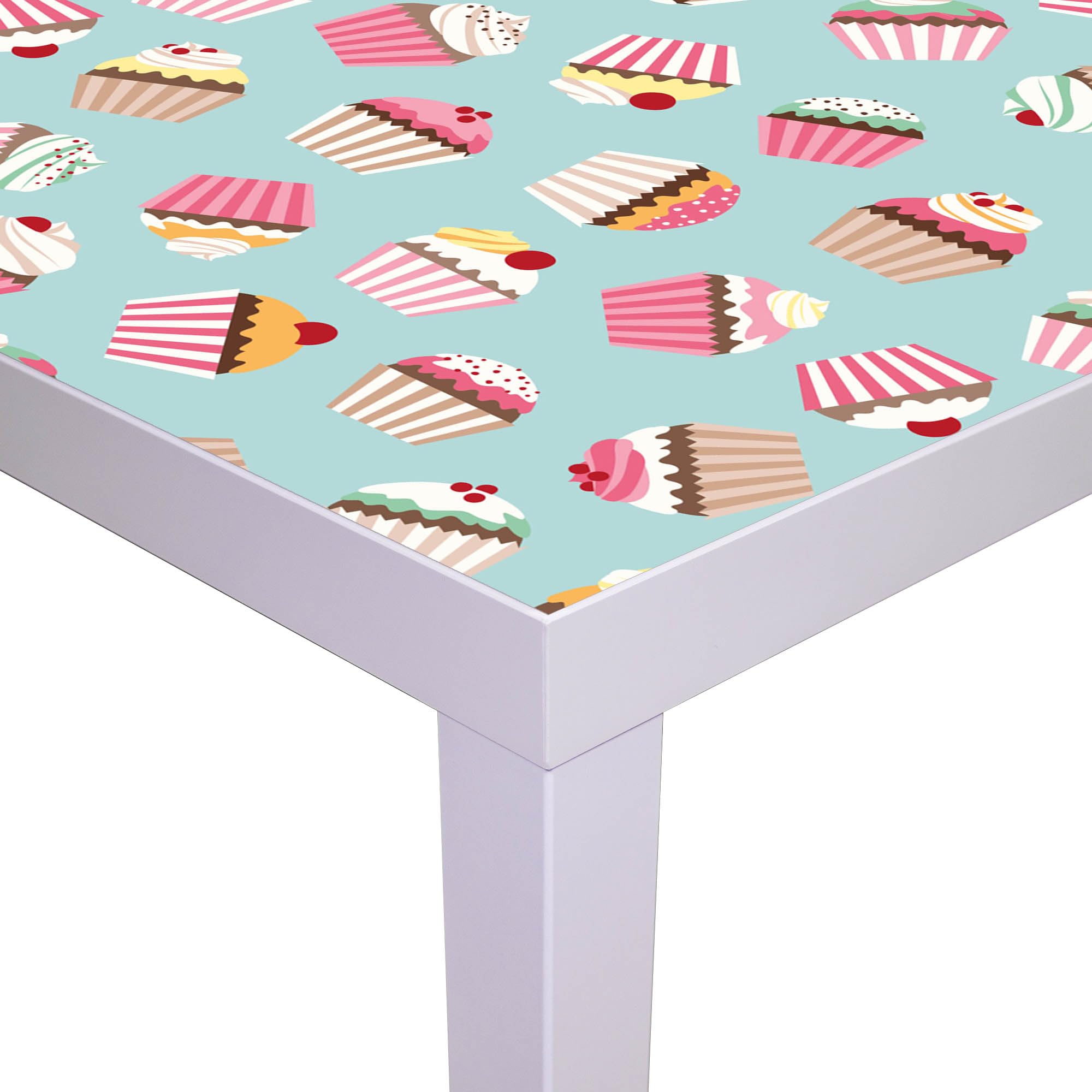 Banjado Möbelfolie Muffins Tischfolie 55x55 selbstklebend