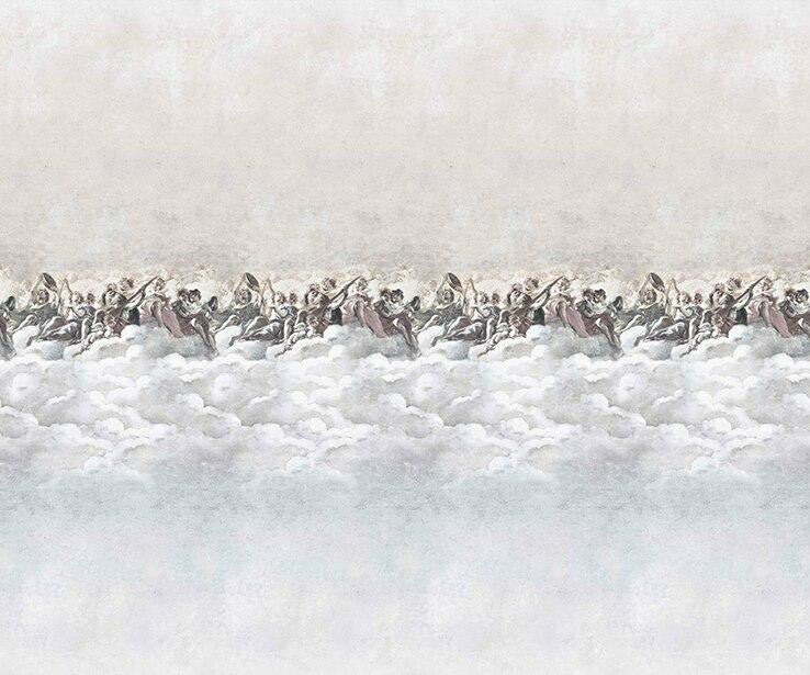 Mineheart In The Clouds Tapete Wolken A3 Muster glatt