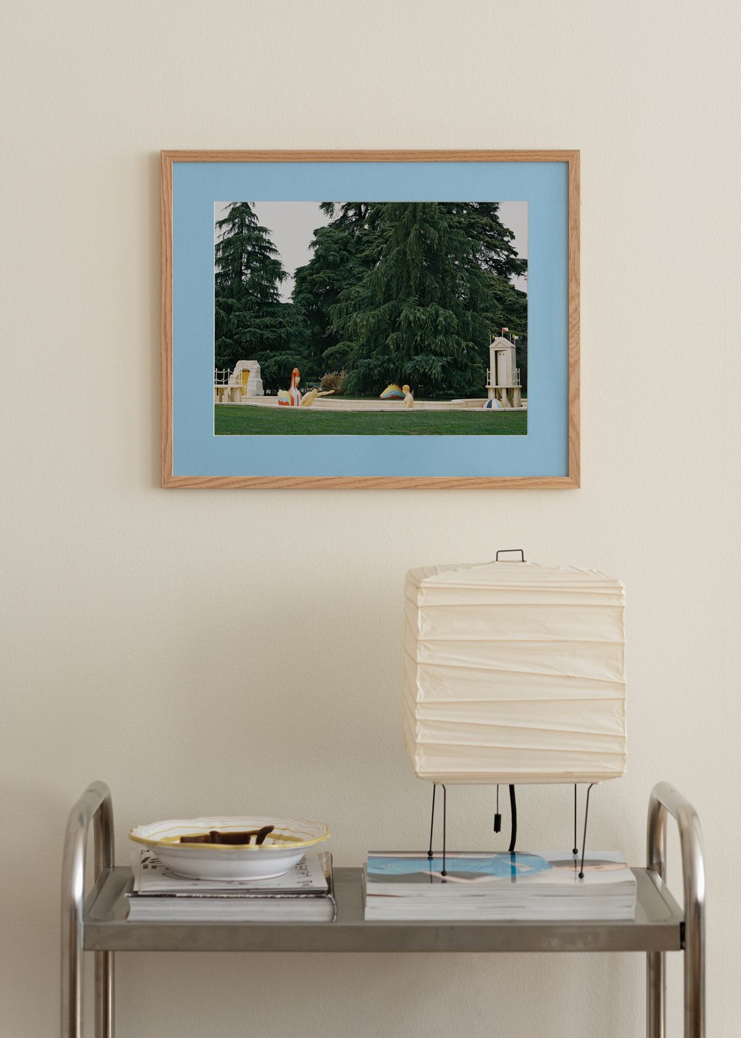 The Poster Club Passepartout Passepartout 30x40 hellblau